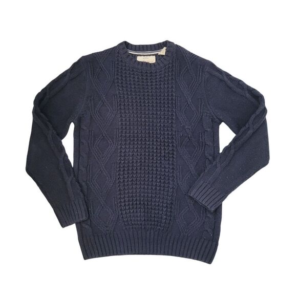 Weather Proof Vintage Navy Blue Sweater Size: M - Picture 2 of 9